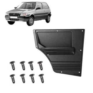 Forro Lateral Traseiro Esquerdo Fiat Uno 85/2013 2p  com botoes Original mopar em Oferta na Shopee
