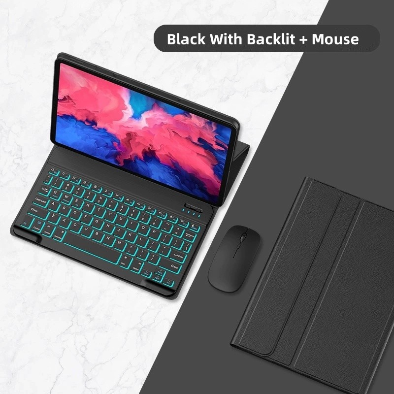 Para Honor Magic Pad 2 GT Pro 12.3 2024 À Prova De Choque Anti-Queda Folio Flip Stand Case Capa Com Teclado Bluetooth Re