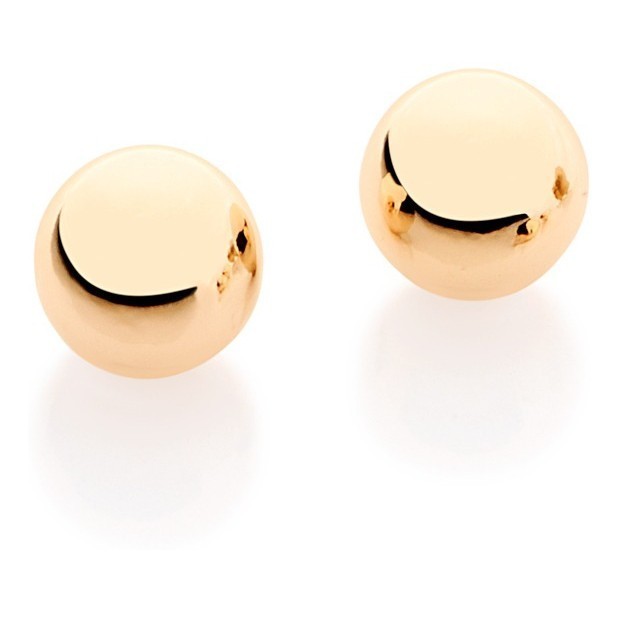 Brinco Formado Por Bola Lisa. Med. 6mm Rommanel 520350 em Oferta na Shopee