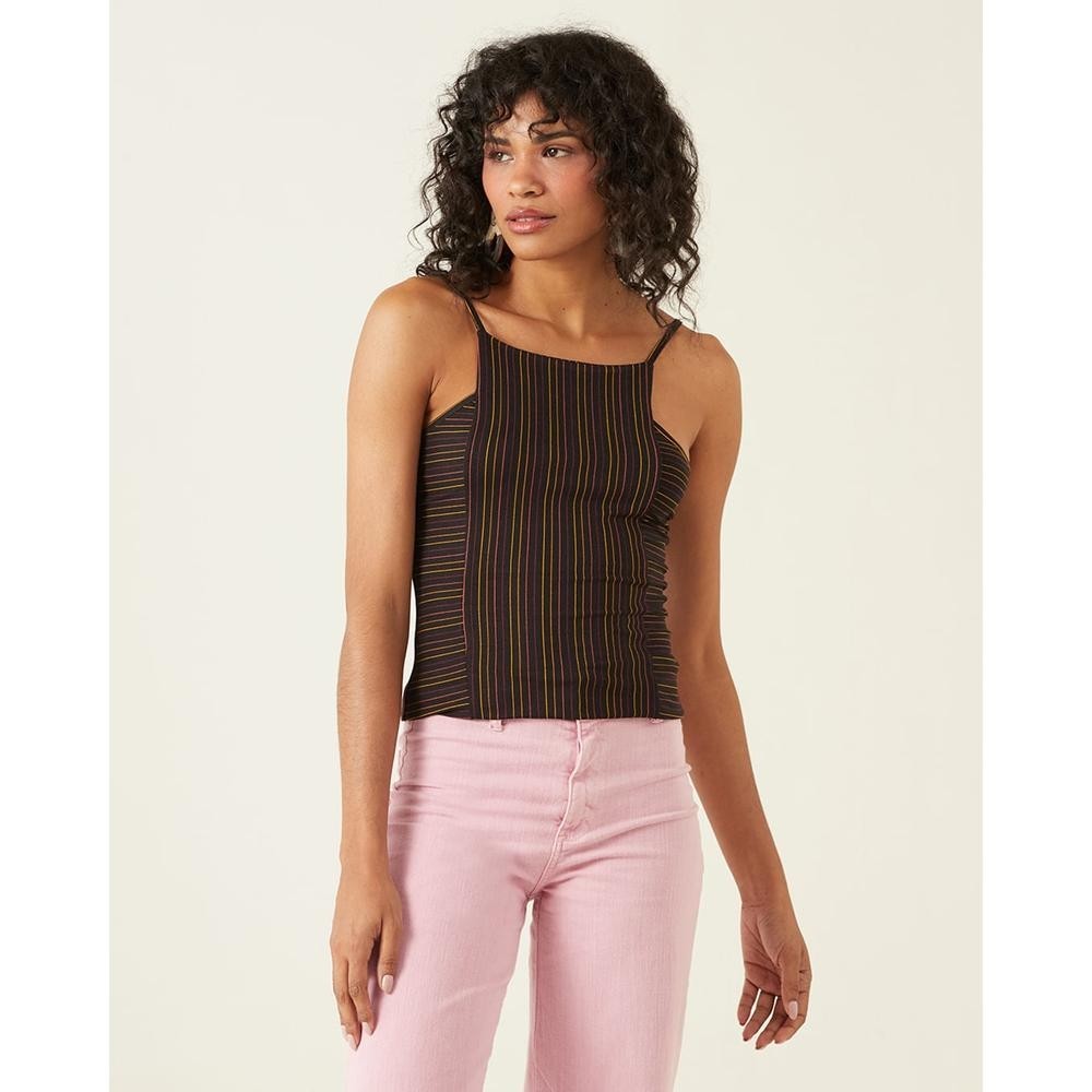 Blusa Listrada Viscose Stretch Conforto Malwee em Oferta na Shopee