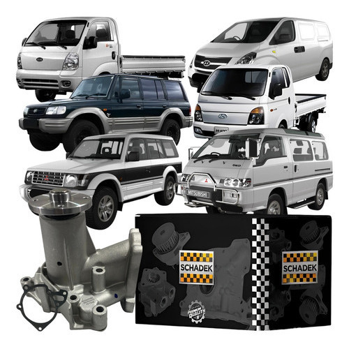 Bomba Água Schadek Hyundai Galloper H1 H200 Starex H100