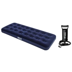 Kit 1 Colchão de Solteiro Com Bomba Camping Bestway