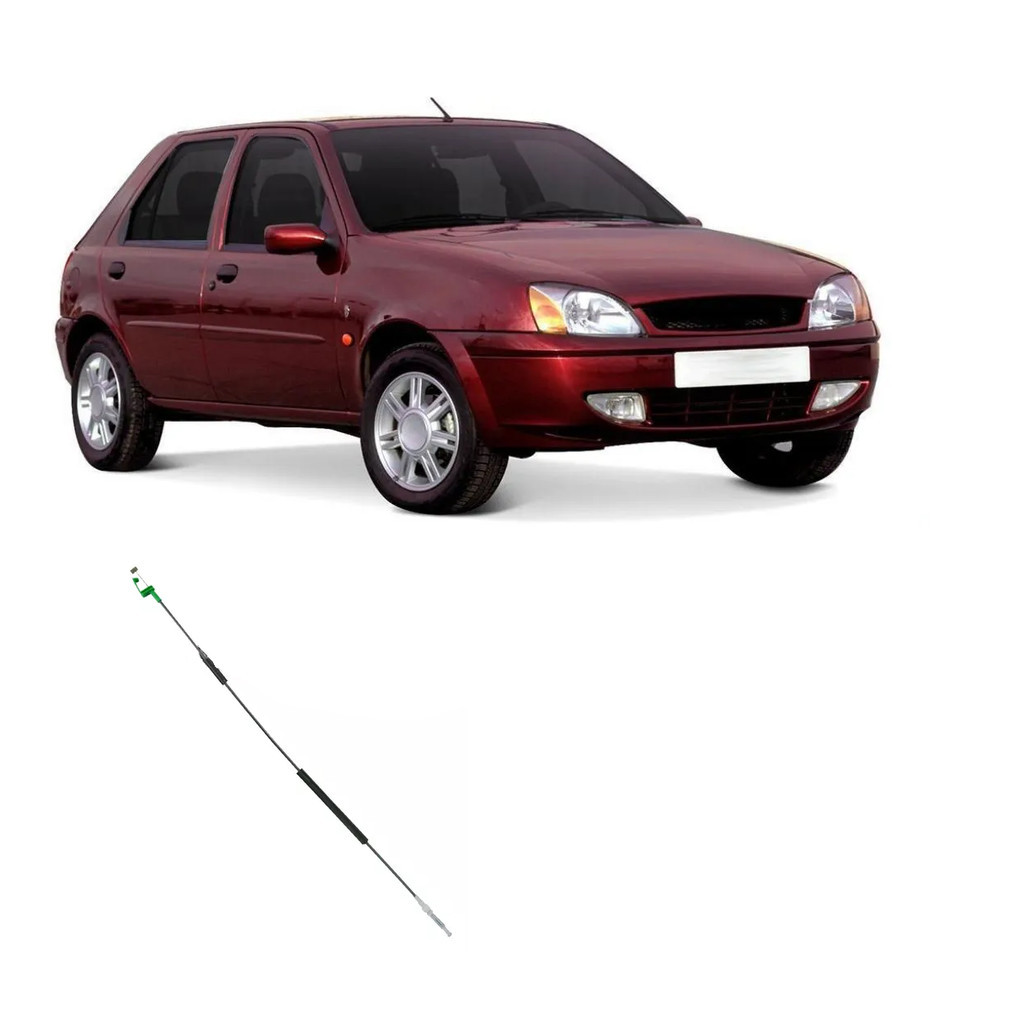 Cabo Macaneta Fiesta 4 Portas Dianteiro Lado Direito / Esquerdo Abertura Porta em Oferta na Shopee