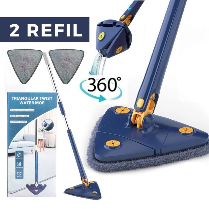 Esfregão Giratório: 50% OFF! 🧼