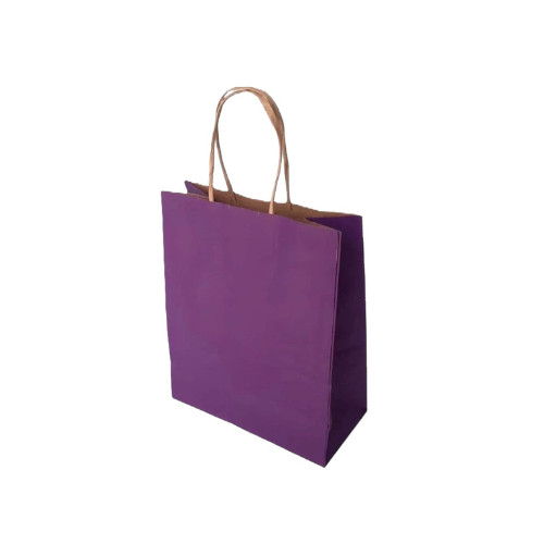10~50 SACOLA PP KRAFT ROXO 9,5 X 7,5 X 14,5 (LC)  - REF:5038 em Oferta na Shopee