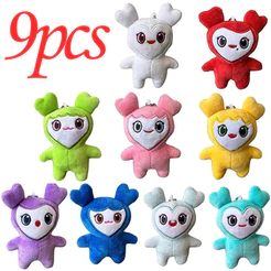 10cm Lovely Twice Plush Toys Animais TWICE Momo Doll Chaveiro Pingente Keybuckle Presentes Para Crianças