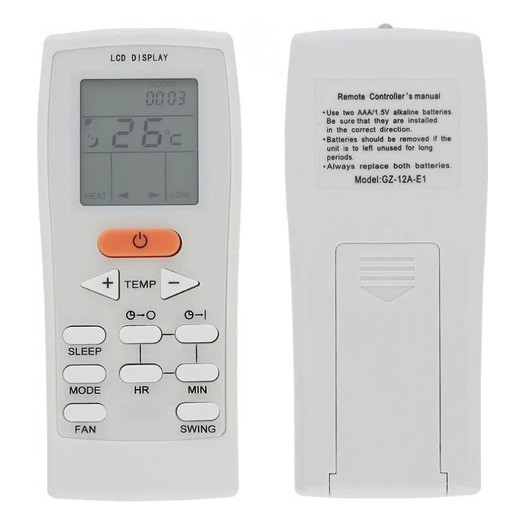 Controle Compatível Ar York 7500 9000 12000 18000 24000 Btu