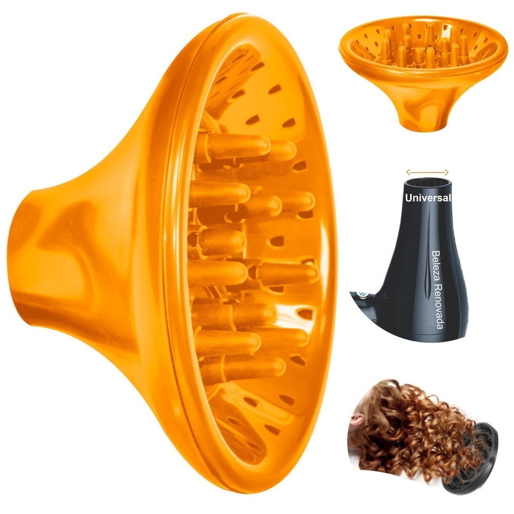 Difusor De Ar Universal Para Secador De Cabelo Ativa Cachos