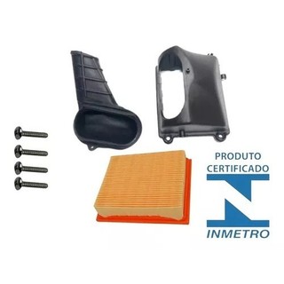 Kit Revisão Caixa De Ar Fan 125 Fan Titan 150 2009 até 2013 Completo Condutor de Ar Filtro e Tampa Pronta Entrega Oferta Promocional em Oferta na Shopee