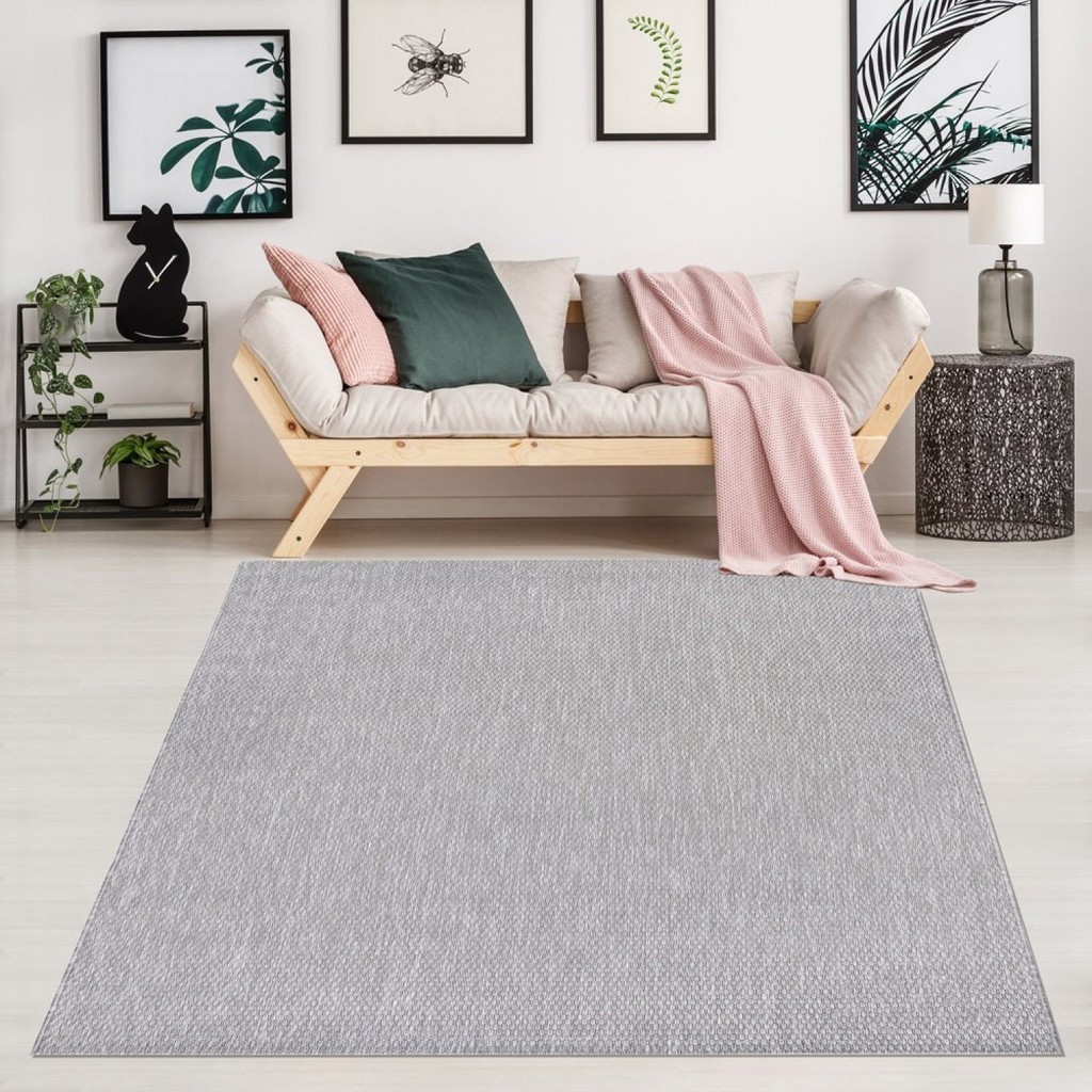 Tapete 2,50 x 3,00m Salinas Niazitex Prata - Home & Living