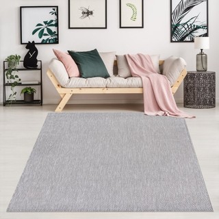 Tapete 2,50 x 3,00m Salinas Niazitex Prata em Oferta na Shopee