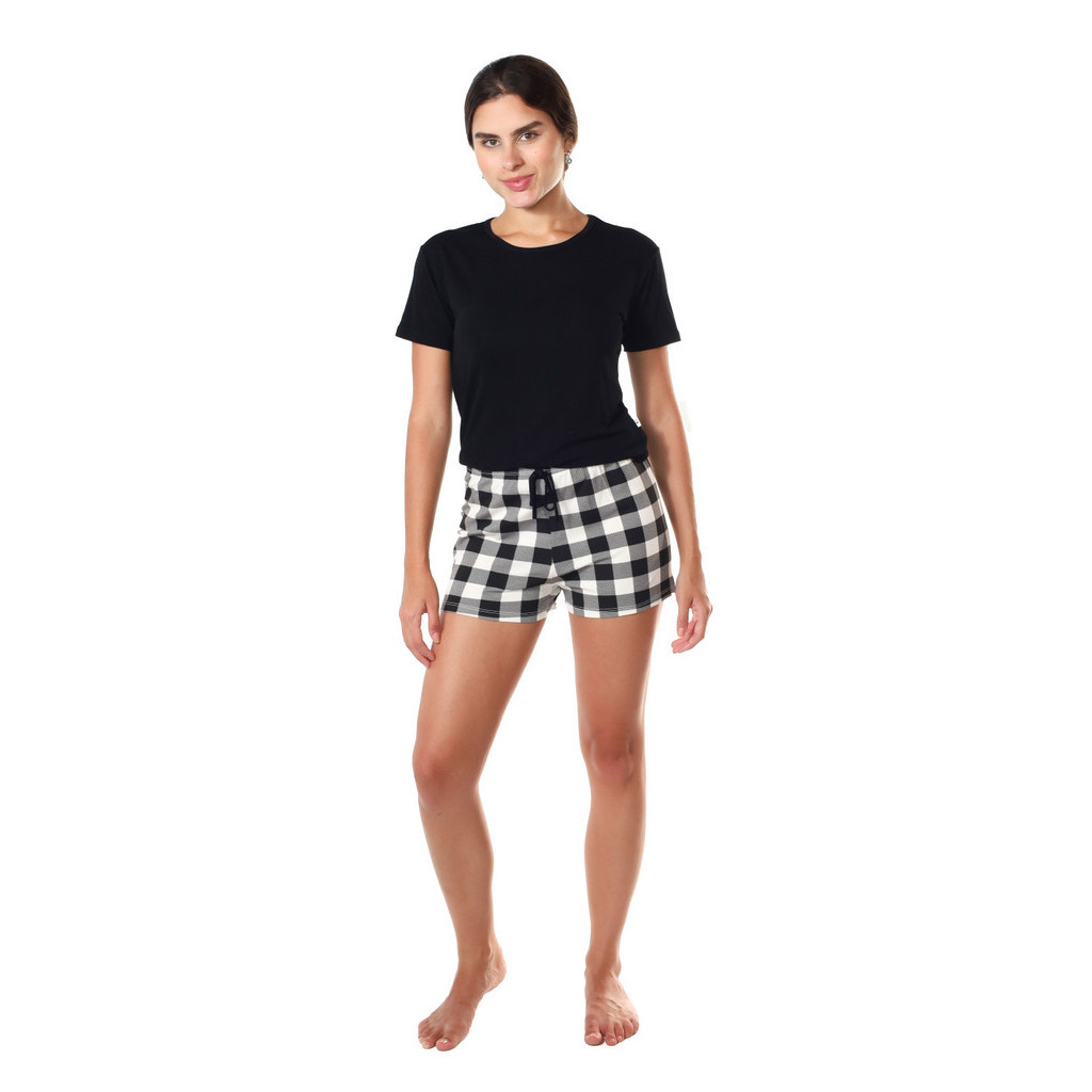 Pijama Xadrez Feminino Curto Verão Empório Do Algodão em Oferta na Shopee