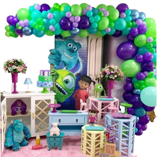 Arco Desconstruído Balão Monstros SA Bexigas Decoração Festa Aniversario em Oferta na Shopee