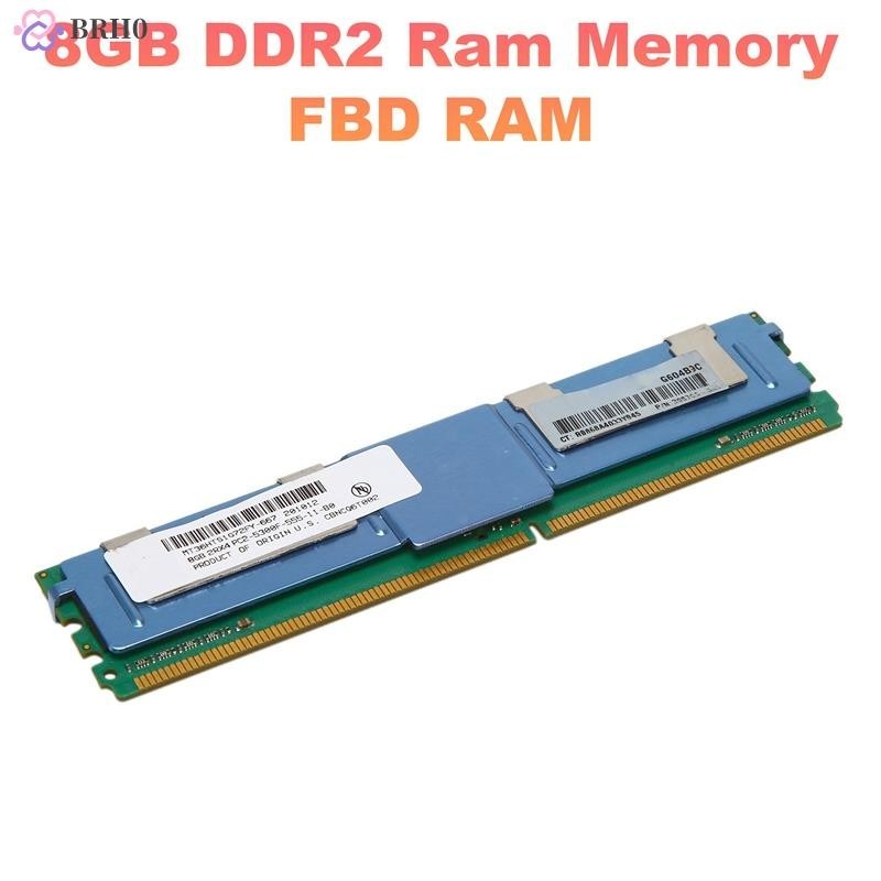 Memória Ram DDR2 667Mhz PC2 5300 240 Pinos DIMM 1.7V De 8GB Para Do Servidor