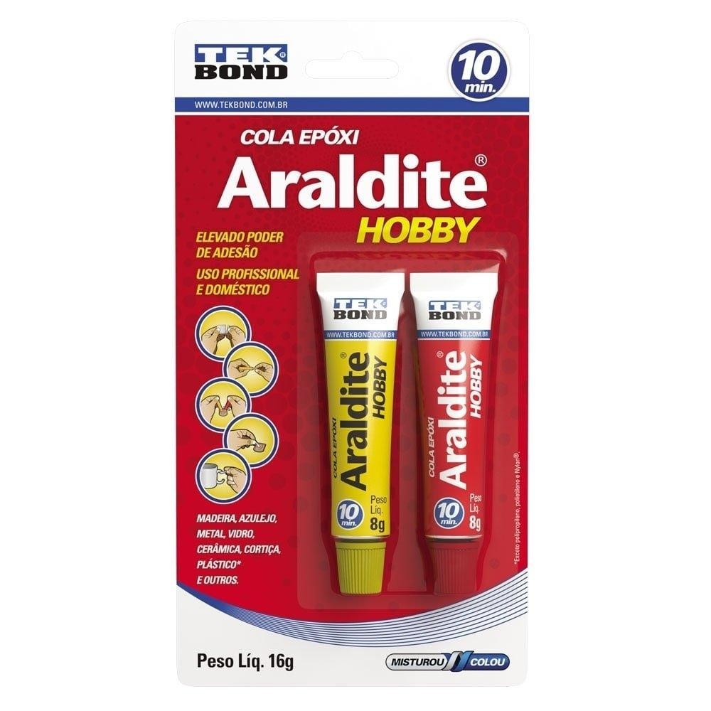Cola Araldite Hobby 10 Minutos 16g SM Tekbond em Oferta na Shopee