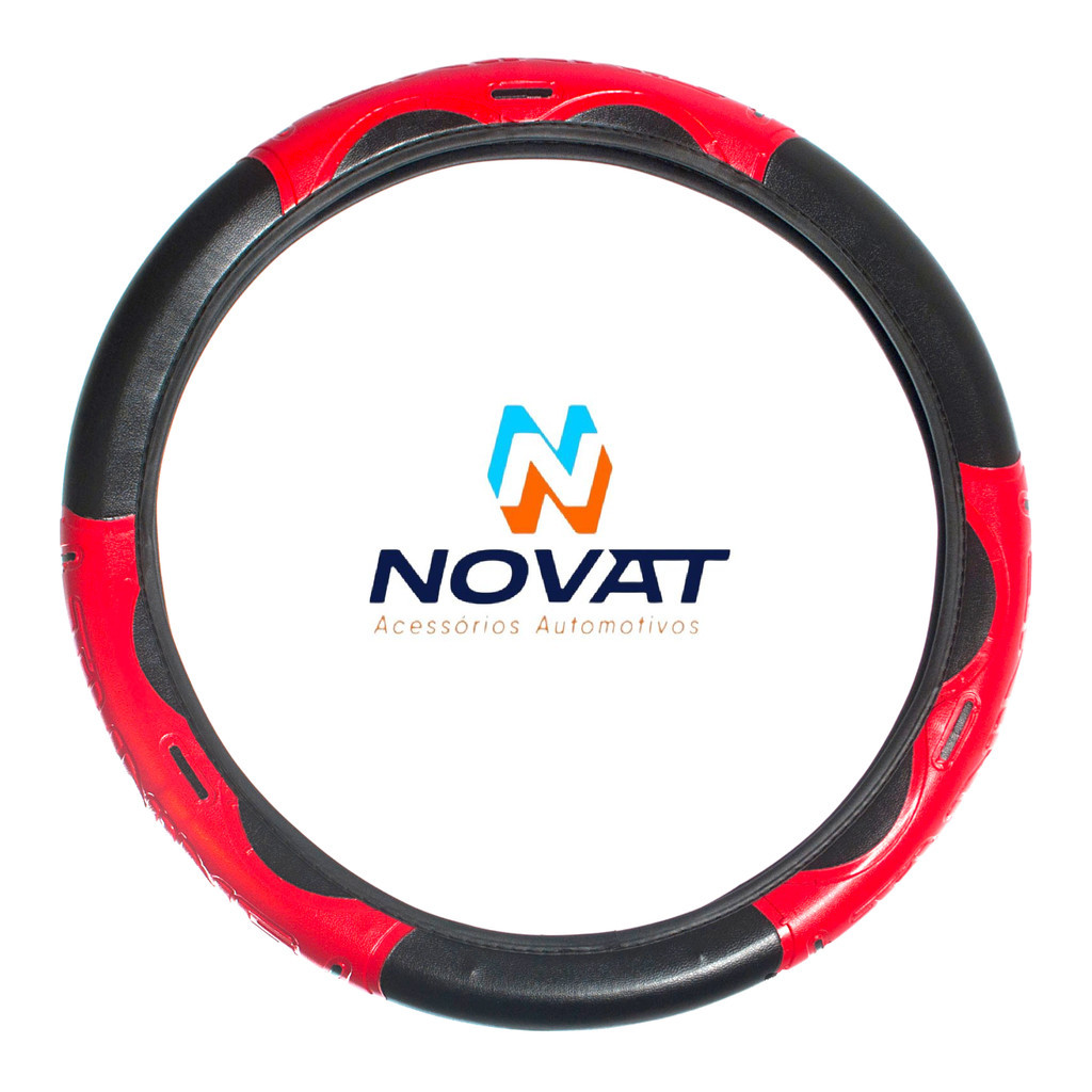 Capa Protetora de Volante Linha Esportiva Tunning Universal para Carros Antiderrapante