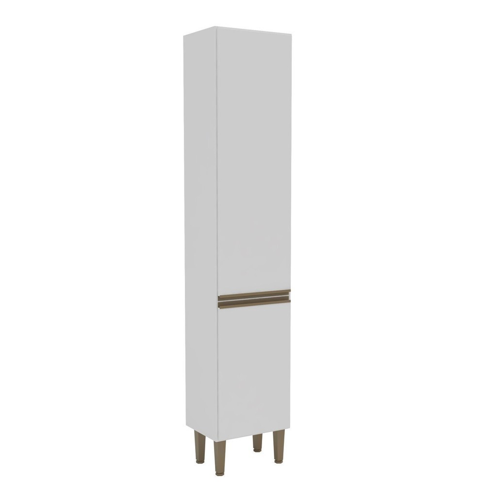 Armário Paneleiro 40cm com 2 Portas 2417 Branco