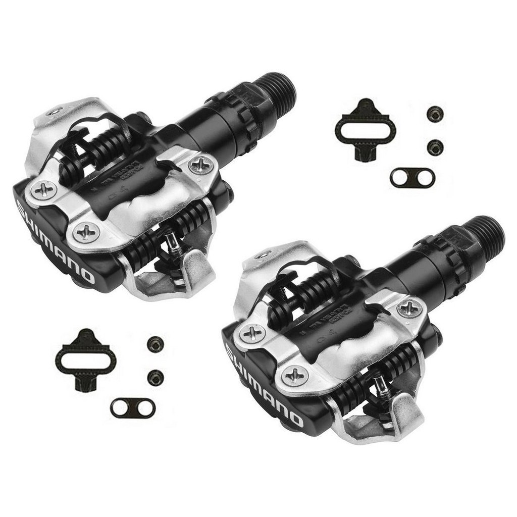 PEDAL CLIP SHIMANO PD-M520 C/TACO SH51 PRETO - MTB - Sports & Outdoors