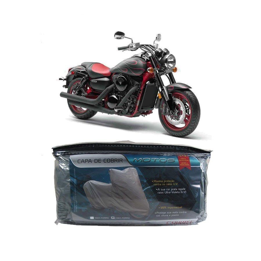 Capa para cobrir KAWASAKI Vulcan VN 2000 com forro G(203)