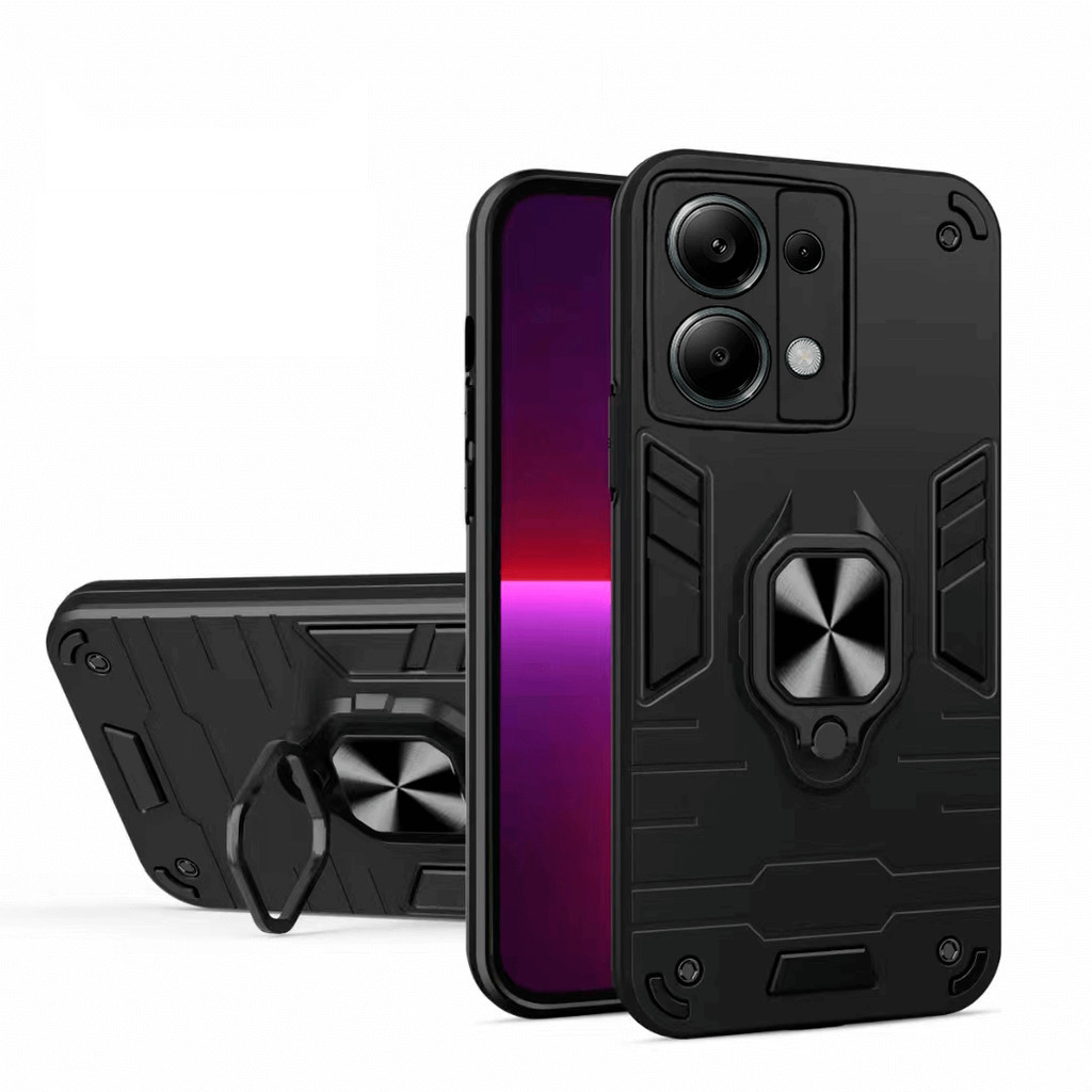 Capa Case Anti Impacto Anel Para Xiaomi Redmi Note 13 Pro 4G em Oferta na Shopee