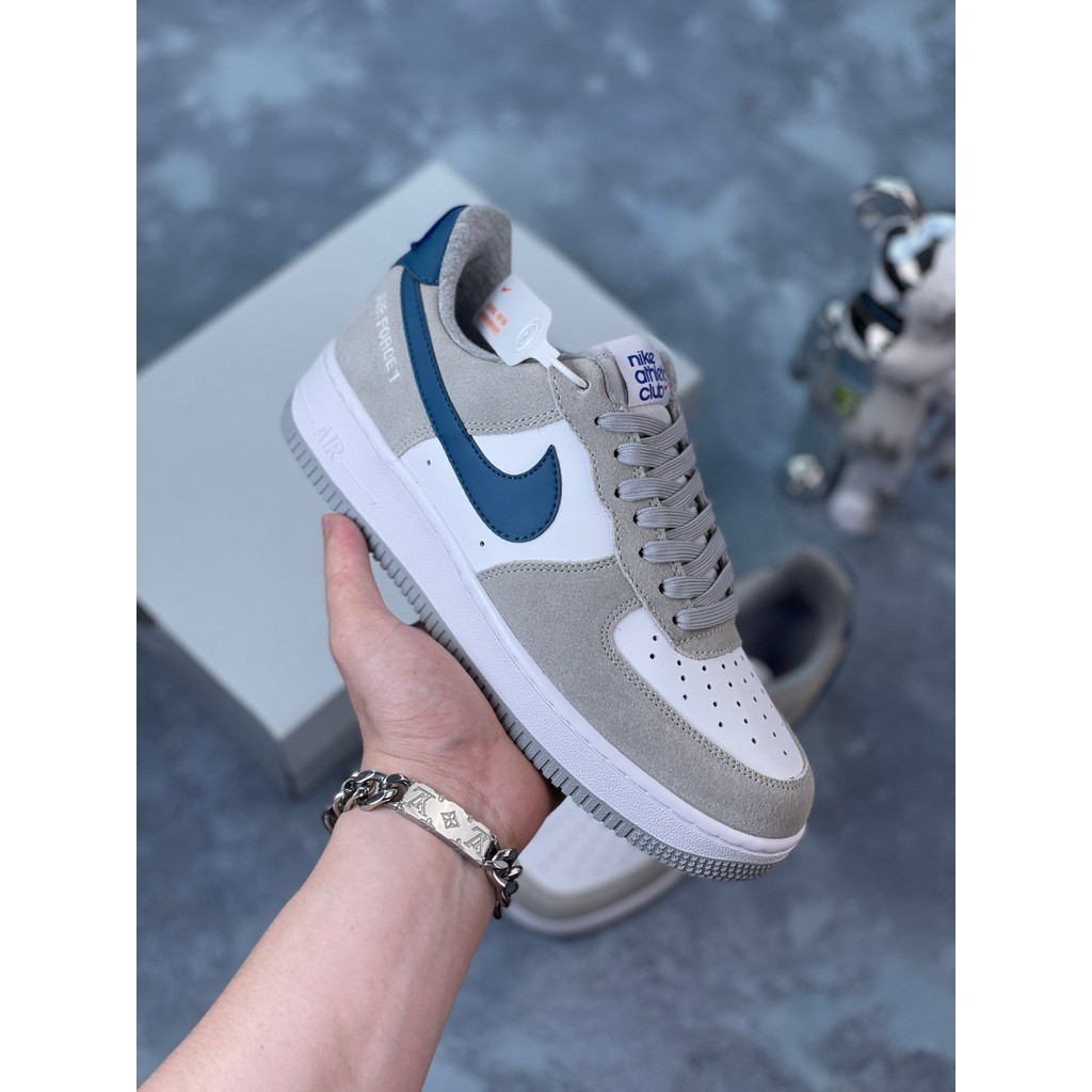 Fotografia Fora Da Prateleira Nike Air Force 1 One Little White shoes Sapatos De Skate Para Homens E Mulheres