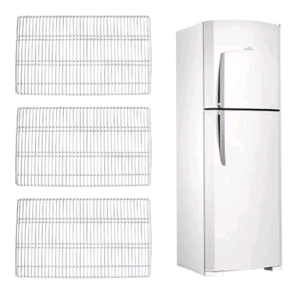 3 GRADES PRATELEIRAS DE GELADEIRA CONTINENTAL Rcct440 Rcct480 Rcct490 em Oferta na Shopee