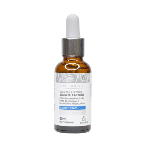 Grandha Vita Hominis Volcano Power Growth Factors 30ml Barba em Oferta na Shopee