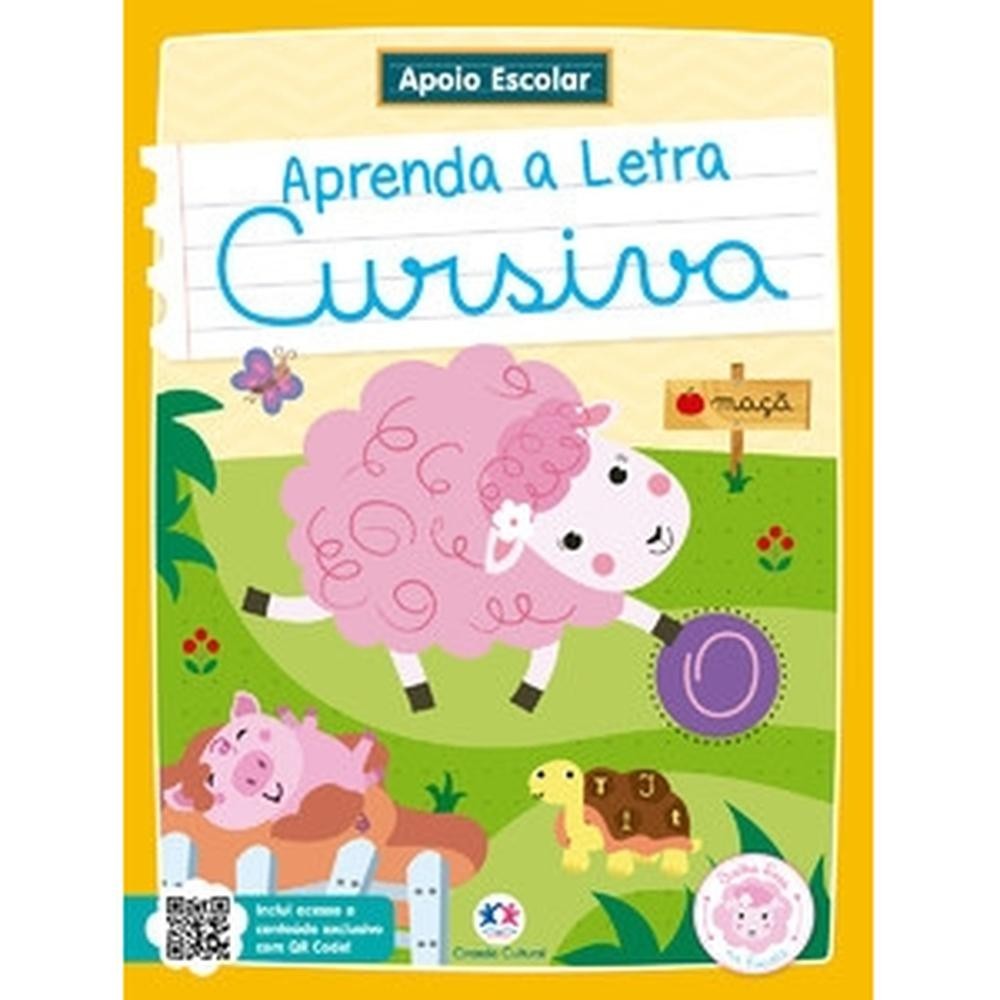 Apoio Escolar - Aprenda a letra cursiva em Oferta na Shopee