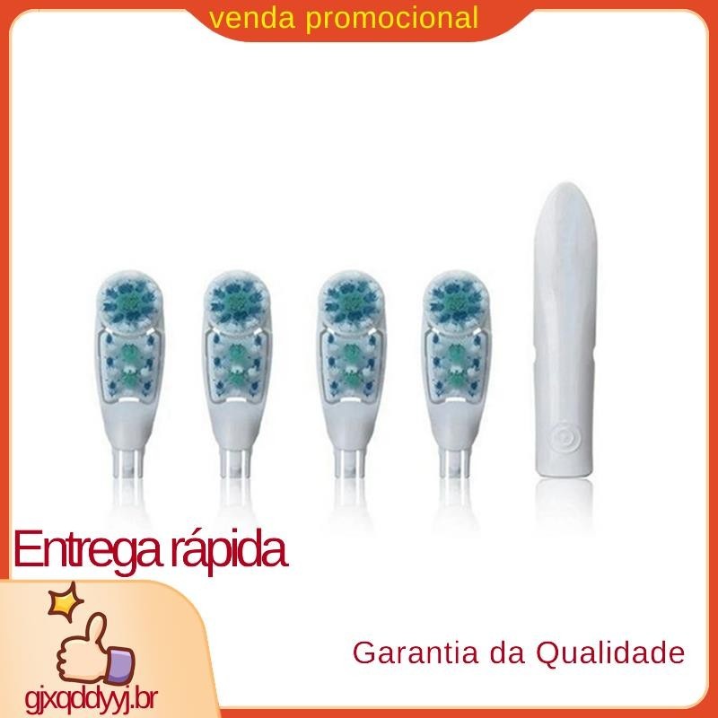 4PCS Escova De Dentes Elétrica De Substituição De Dupla Limpeza Sensível Para 3733 4732 4734 Rotativa De Alta Qualidade E Econômica.gjxqddyyj.br