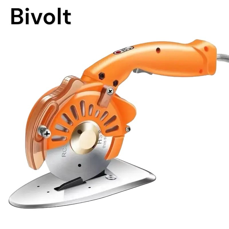 Máquina para Cortar Tecidos  com Disco de 4 polegadas, motor Direct-Drive, Luz na lâmina e 5 Velocidades bivolt Dona Shô