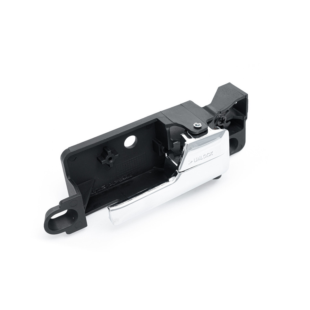 Maçaneta Interna Da Porta Traseira - Com Base - Cromadaada - Direita - Ford Fusion Gi 06 A 12