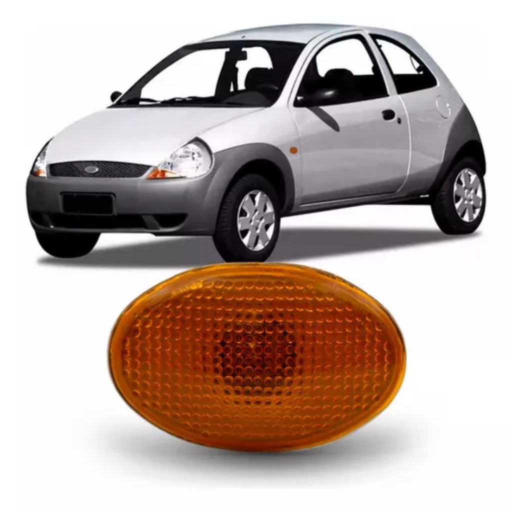 Pisca Paralama Ford Ka Fiesta Courier  98 99 2000 2001 2002 2003 2004 2005 2006 Ambar