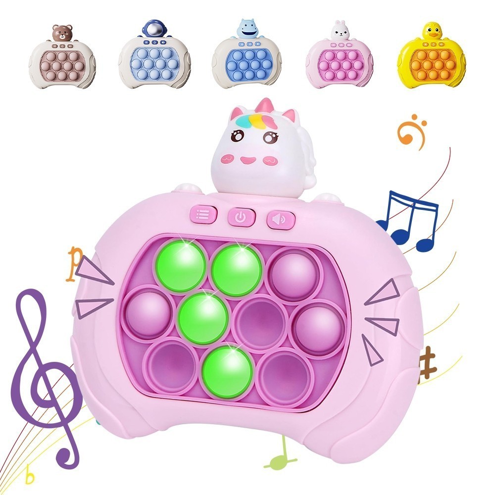 KIT1~KIT4 Fast Push Game Pop-it Eletronico Brinquedo Anti Stress Ansiedade para crianças e Jovens presente de festa em Oferta na Shopee