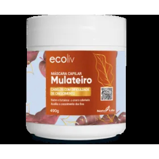 Máscara Capilar Mulateiro - Ecoliv - Natulife 490g