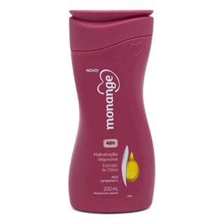 Hidratante Desodorante Monange Hidratação Intensiva Extrato de Oliva 200ml em Oferta na Shopee
