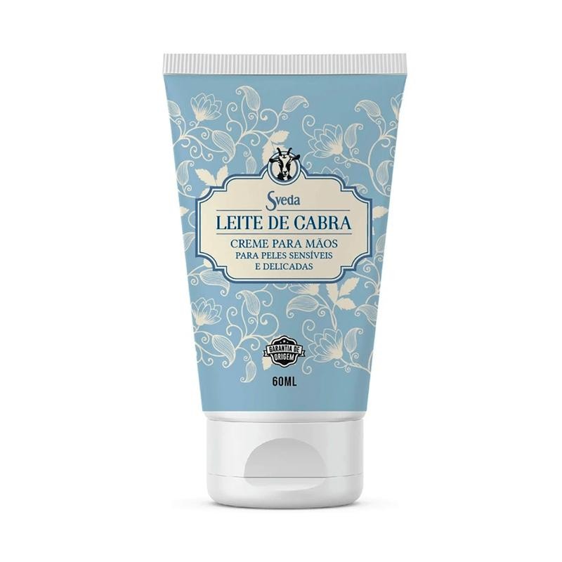Creme para Mãos Sveda Leite de Cabra 60ml em Oferta na Shopee