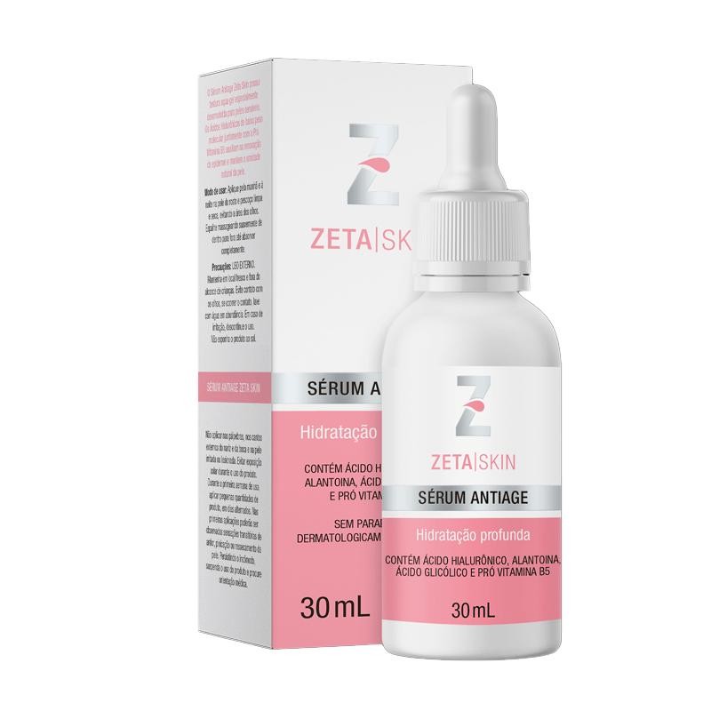 Sérum Antiage Zeta Skin Hidratação Profunda 30ml em Oferta na Shopee