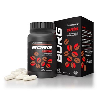 Suplemento Alimentar Borg Cafeína 60 Cápsulas em Oferta na Shopee