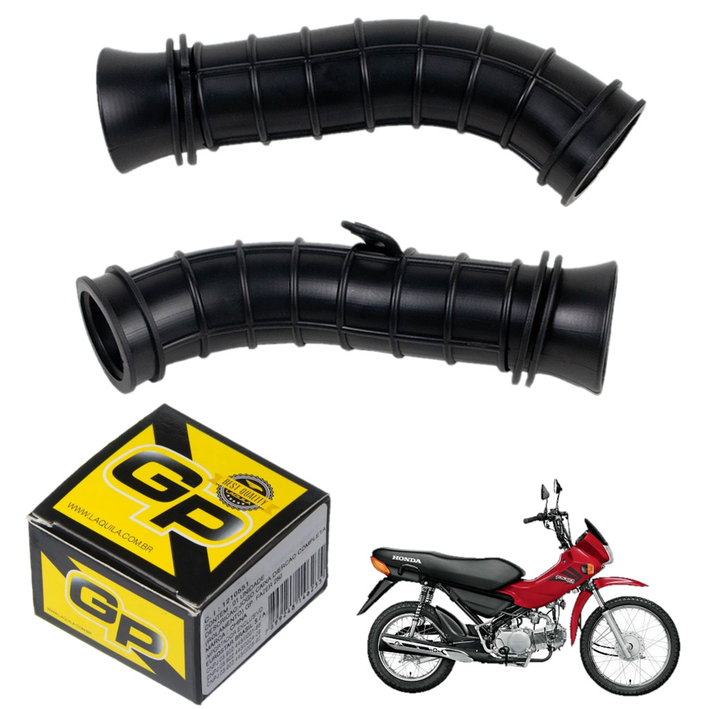 Condutor Filtro Ar Carburador Pop 100 2007 2008 2009 2010 em Oferta na Shopee