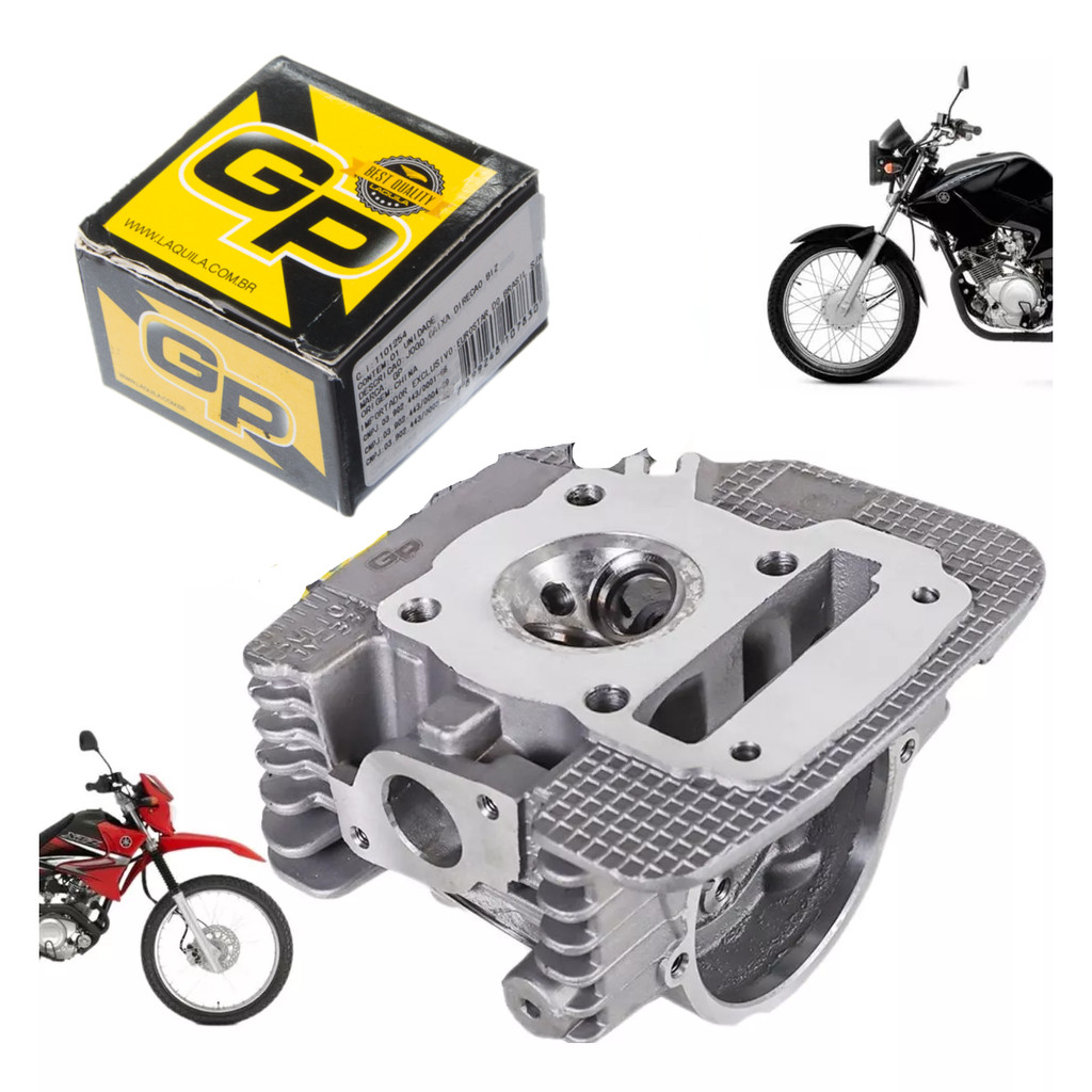 Cabecote Gp7 Ybr Xtz 125 2006 2007 2008 2009 2010 2011 2012