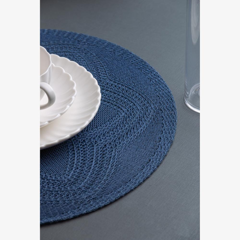 Lugar Americano Fiore Wolff 38cm Azul Plástico