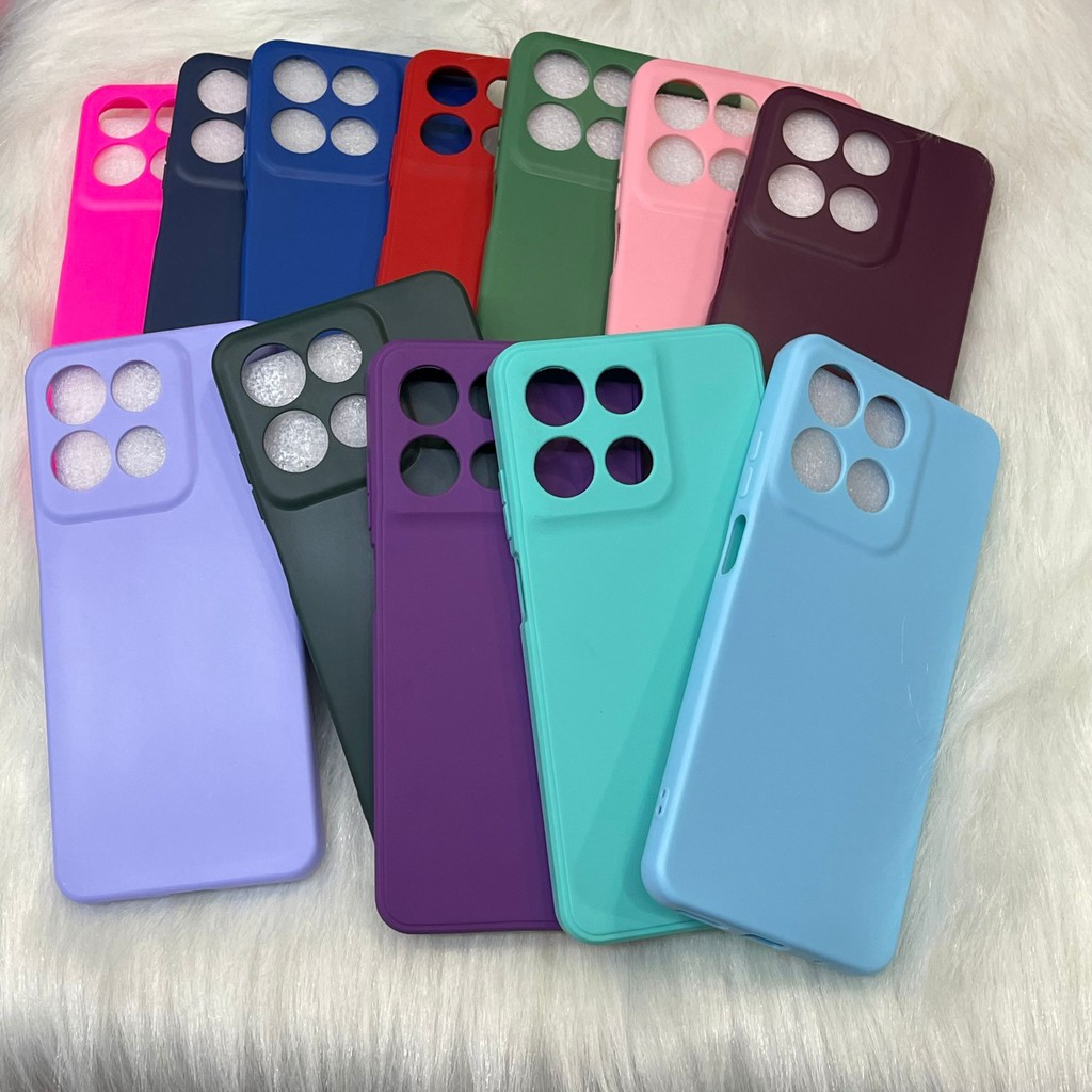 Capa Capinha Aveludada para Motorola G17 / G36 Silicone Case