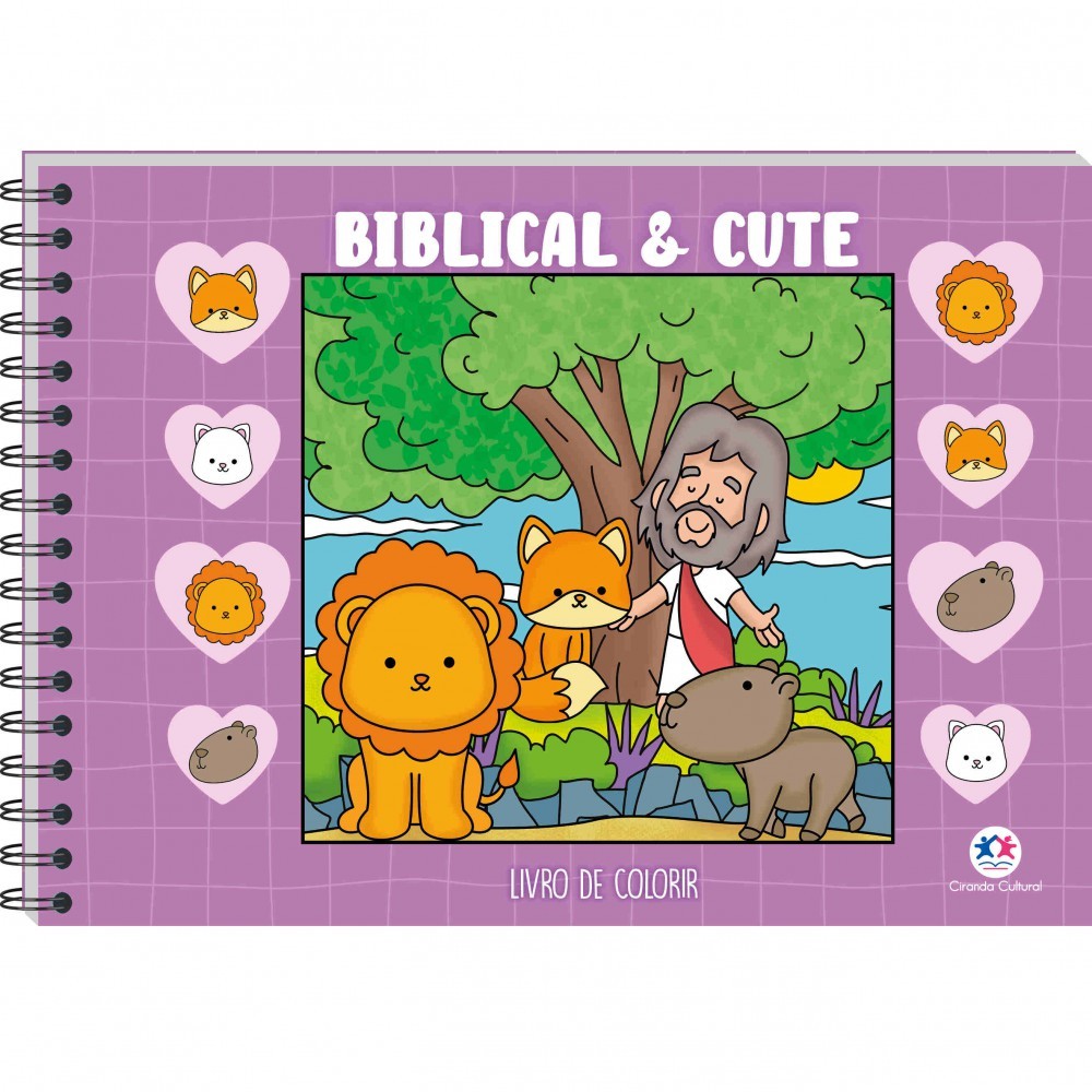 Livro Comfy & cozy books Biblical and Cute Violet - Para Colorir em Oferta na Shopee