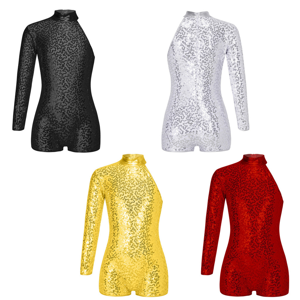 Aislor Crianças Meninas Roupas Elegantes Única Manga Longa Gola Redonda Lantejoulas Brilhantes Textura Decorada Fechamen em Oferta na Shopee