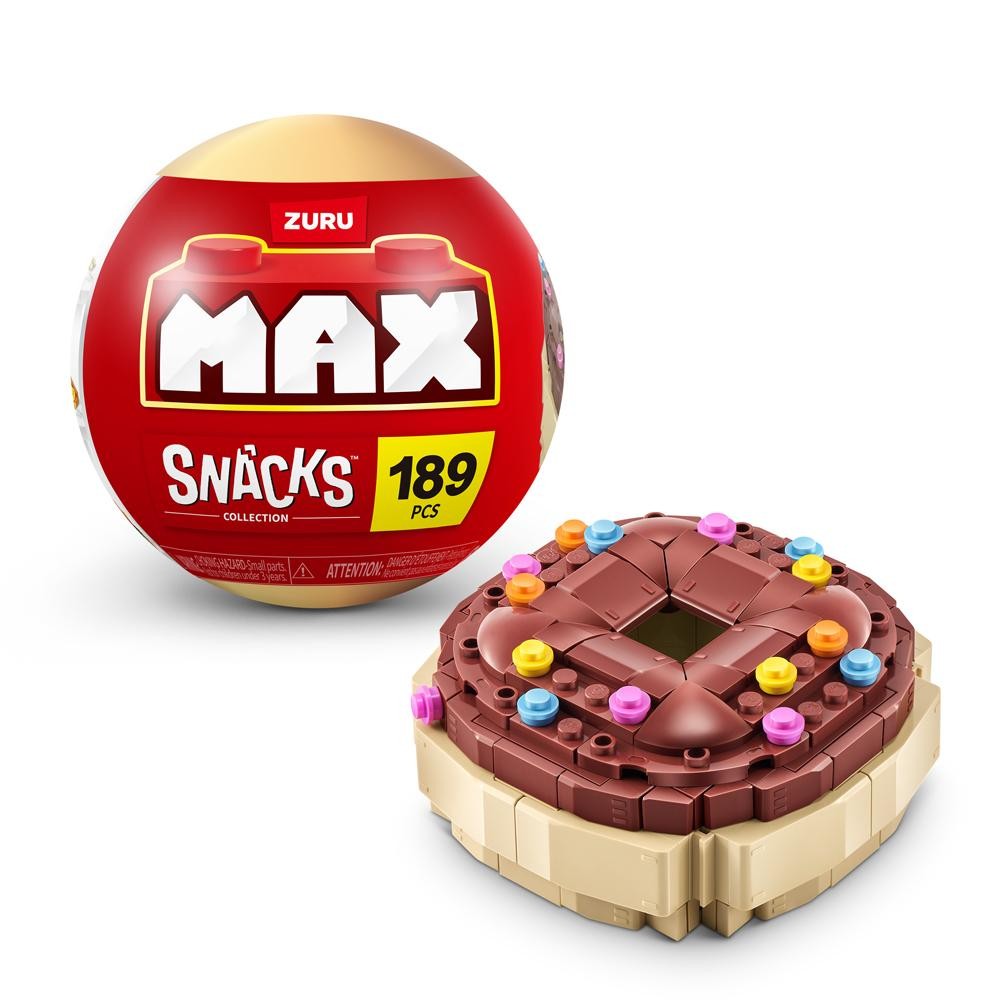 Blocos de Montar Max Premium Snacks - Donut 189 pçs em Oferta na Shopee