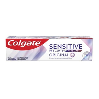 Creme Dental Colgate Sensitive Pro-Alívio Imediato Original 90g em Oferta na Shopee