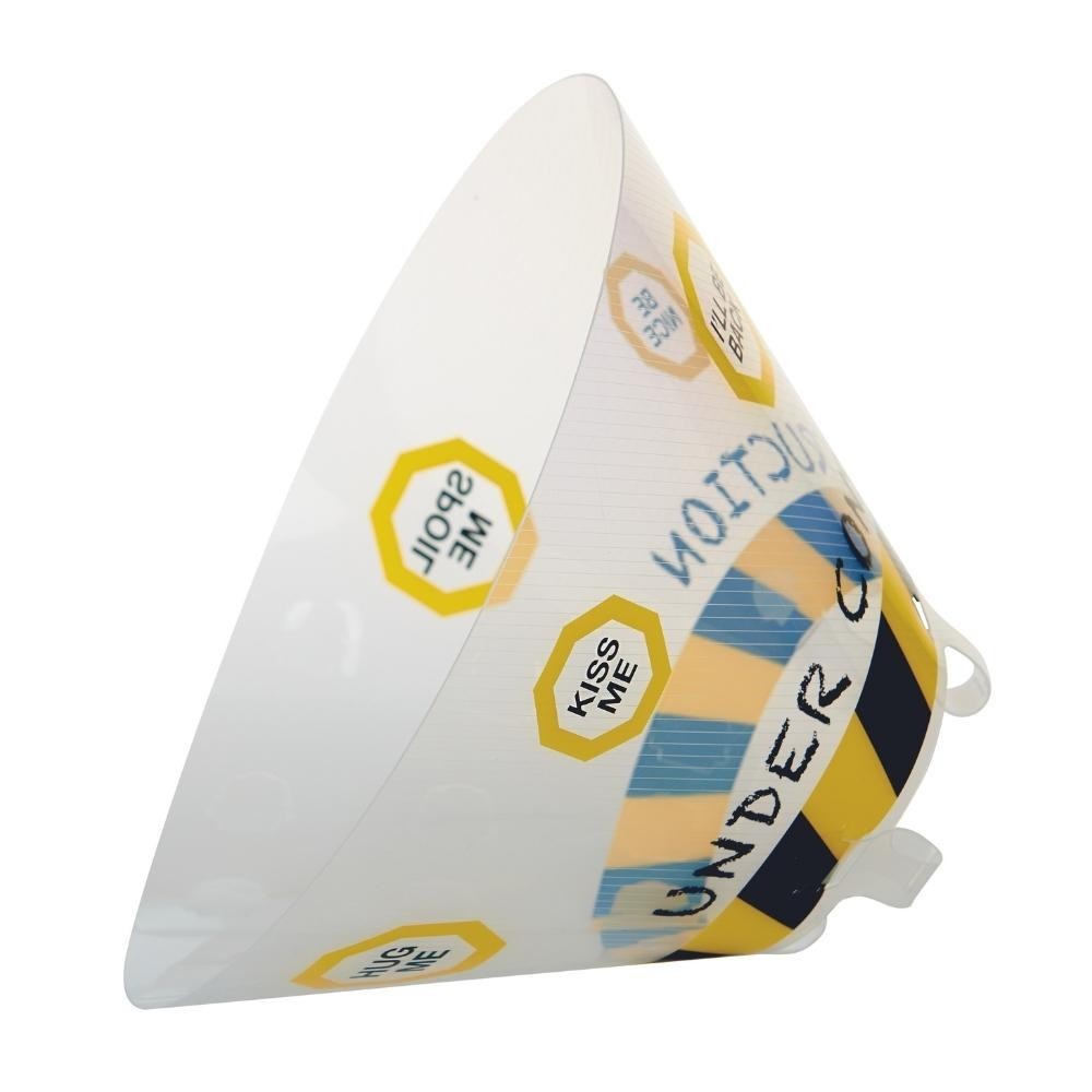 Colar Elizabetano Pet p/ Cães Kruuse Buster Design UC 12,5cm
