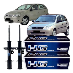 Kit 2 Amortecedor Original Dianteiro Corsa 1.4 8v 2008