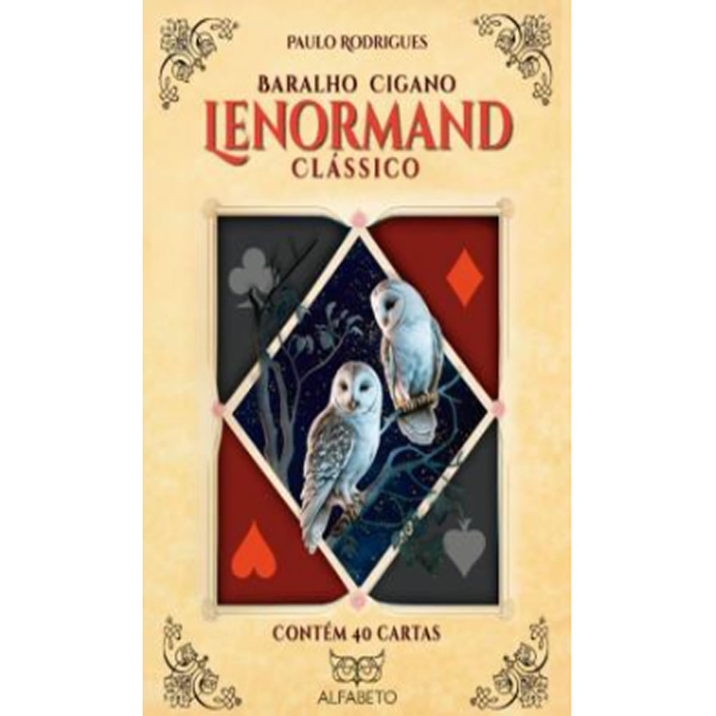 BARALHO CIGANO LENORMAND CLÁSSICO em Oferta na Shopee