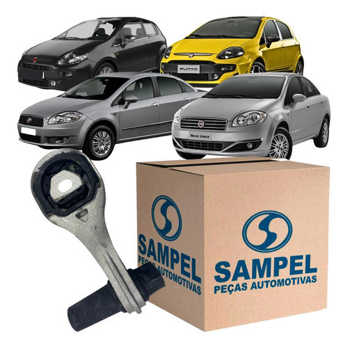 Coxim Câmbio Traseiro Biela Punto Linea em Oferta na Shopee